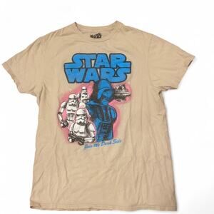 Tan star wars graphic tee